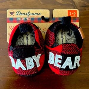 Dearfoams NWT Baby Slippers